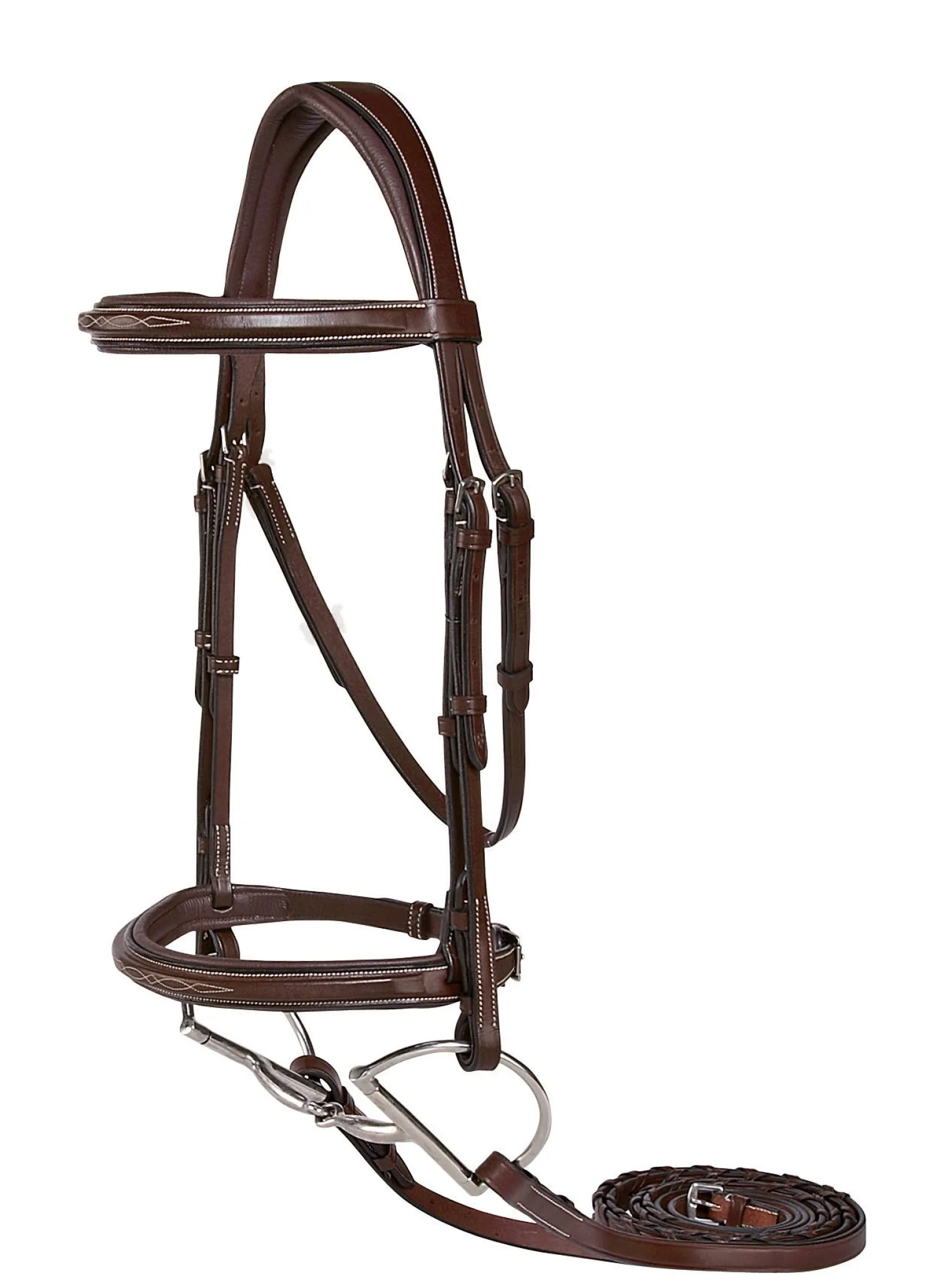 KINGS INTERNATIONAL Suffolk™ Single Crown Hunter Bridle- English Bridles