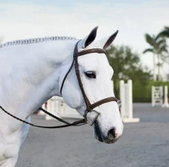 KINGS INTERNATIONAL Suffolk™ Single Crown Hunter Bridle- English Bridles