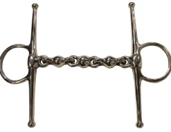 KING YOUNG Suffolk™ Waterford Full Cheek Snaffle Bit- English Horse Bits