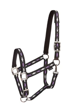 TEXT HORSE Suffolk™ Woven Argyle Breakaway Halter- Halters