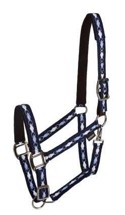 TEXT HORSE Suffolk™ Woven Argyle Breakaway Halter- Halters