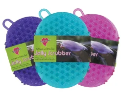 PROFESSIONALS CHOICE Tail Tamers® Jelly Scrubber Mitt- Bathing Tools|Brushes & Hoof Picks