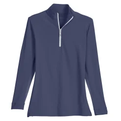 TAILORED SPORTSMAN The ™ IceFil® Quarter-Zip Long Sleeve Shirt- Long Sleeve Tops
