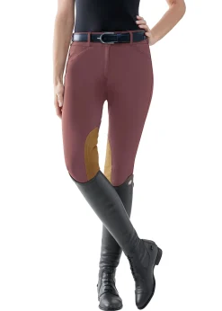 TAILORED SPORTSMAN THE ™ Ladies’ Mid-Rise Vintage Patch Breech- Knee Patch Breeches