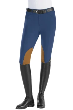 TAILORED SPORTSMAN The ™ Ladies’ Techno Lightweight Knee-Patch Front-Zip Breech- Knee Patch Breeches