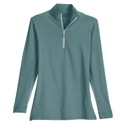 TAILORED SPORTSMAN THE ™ Ladies’ IceFil® Quarter-Zip Long Sleeve Sun Shirt- Long Sleeve Tops