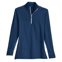 TAILORED SPORTSMAN THE ™ Ladies’ IceFil® Quarter-Zip Long Sleeve Sun Shirt- Long Sleeve Tops