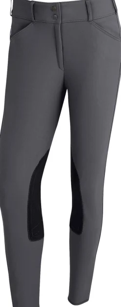 TAILORED SPORTSMAN THE ™ Trophy Hunter Mid-Rise Front-Zip Breech- Knee Patch Breeches