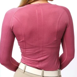 TKEQ THE SHOP TKEQ Kennedy Ladies’ Seamless Long Sleeve Top- Long Sleeve Tops