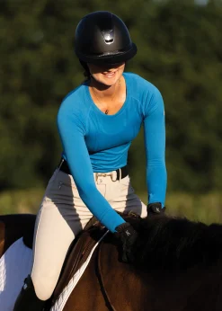 TKEQ THE SHOP TKEQ Kennedy Ladies’ Seamless Long Sleeve Top- Long Sleeve Tops