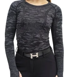TKEQ THE SHOP TKEQ Ladies’ Kennedy Seamless Long Sleeve Top- Long Sleeve Tops