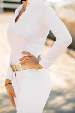 TKEQ THE SHOP TKEQ Skylar Long Sleeve Competition Shirt- Show Shirts