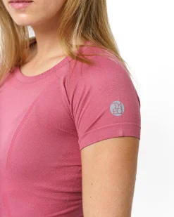 TKEQ THE SHOP TKEQ Ladies’ Kennedy Seamless Short Sleeve Top- Short Sleeve Shirts