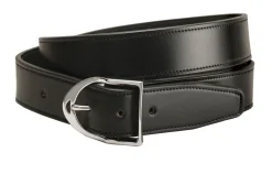 TORY LEATHER 1 1/2" Belt with Stirrup Buckle- Belts