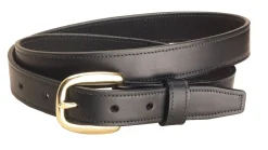 TORY LEATHER 1" Stitched Leather Belt- Belts