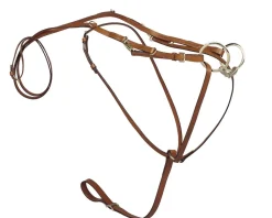 TORY LEATHER Company German Martingale Rein Set- Martingales & Breastplates