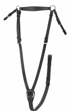 TORY LEATHER Company Heavy-Duty Hunt Breastplate with Stainless Steel- Martingales & Breastplates