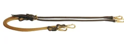 TORY LEATHER Company Leather & Surgical Tubing Side Reins- Lunging & Training Equipment