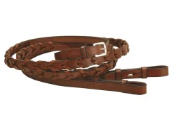 TORY LEATHER Company Leather Laced Reins- Reins