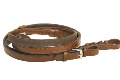 TORY LEATHER Company Rubber-Lined Leather Reins- Reins