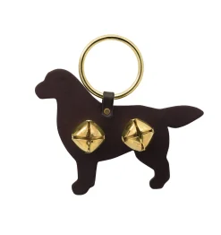 TORY LEATHER Company Sleigh Bell Door Hanger- Gifts|Home Décor