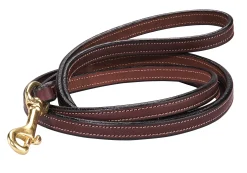 TORY LEATHER Full-Stitched Dog Leash- Collars & Leashes