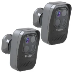 FULFILLMENT SERVICES Toucan® Wireless Security Camera Pro 2-Pack- Stable Hardware