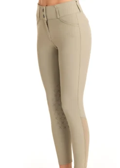 TARUN TEXTILES Tredstep™ Ladies’ Evolute Knee-Patch Breech- Knee Patch Breeches