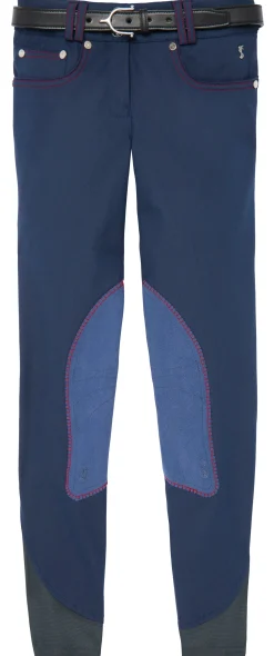 TREDSTEP-CLOTHING Tredstep™ Symphony Rosa II Knee-Patch Breech- Knee Patch Breeches