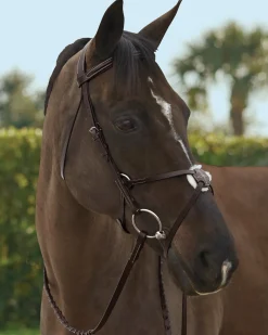 KINGS INTERNATIONAL TRU-Fit™ Build-A-Bridle™ Figure-8 Noseband- Bridle Parts & Accessories