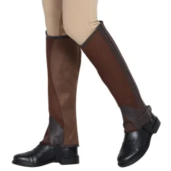 JPC EQUESTRIAN TuffRider® Ladies’ Air Mesh Washable Half Chaps- Half Chaps