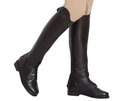 JPC EQUESTRIAN TuffRider® Ladies' Starter Back-Zip Field Boots in Synthetic Leather-Women Women's Tall Boots