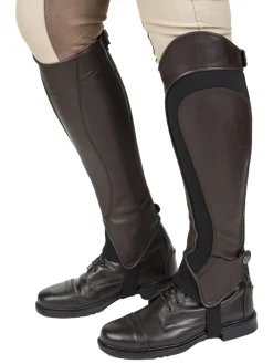 JPC EQUESTRIAN TuffRider® Ladies’ Derby Leather Half Chaps- Half Chaps