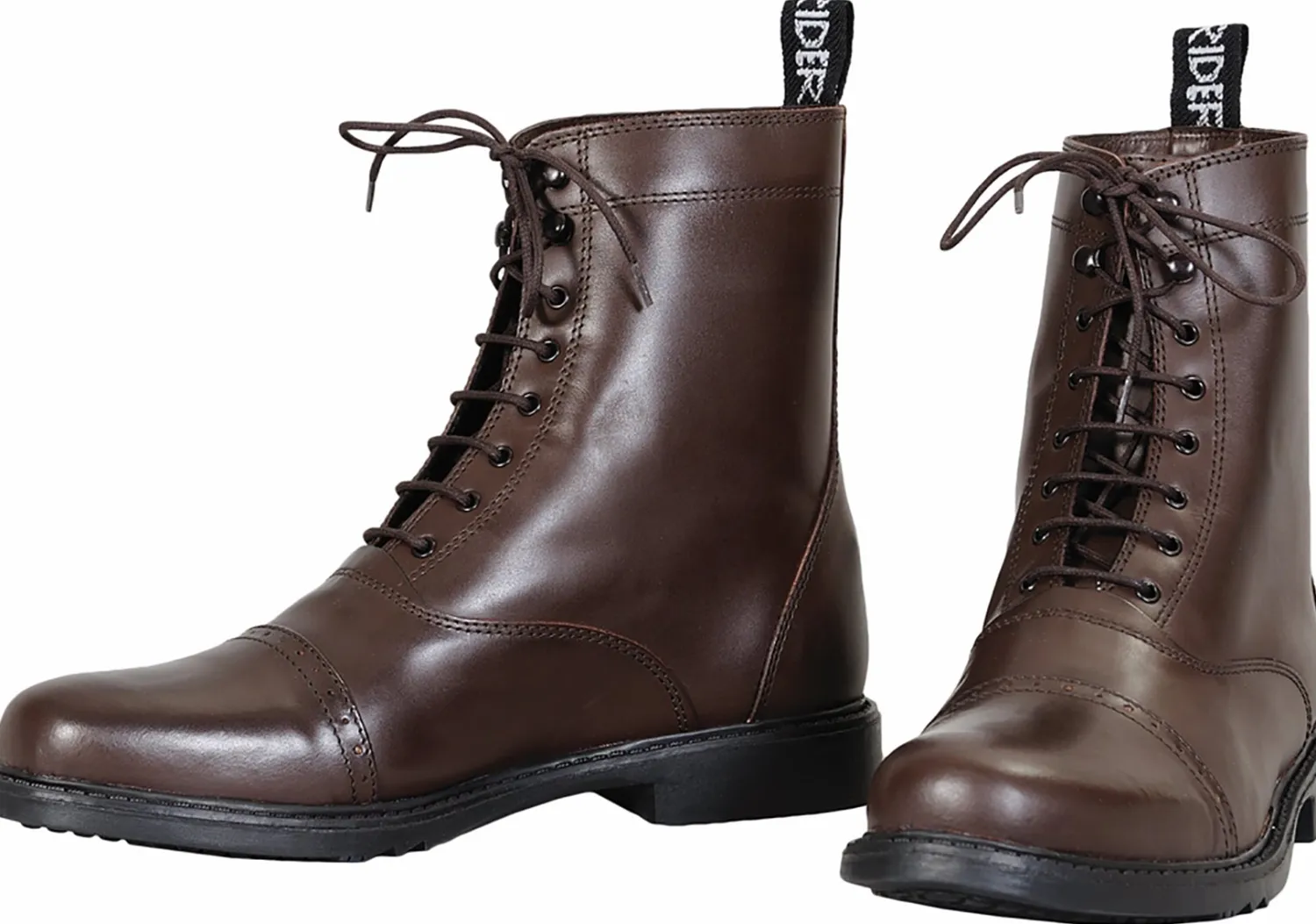 JPC EQUESTRIAN TuffRider® Men's Baroque Lace Up Laced Paddock Boots- Men's Paddock Boots