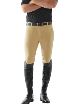 JPC EQUESTRIAN TuffRider® Men’s Cotton Knee-Patch Breech- Men's Breeches