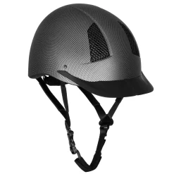 JPC EQUESTRIAN TuffRider® Starter Carbon Fiber Print Helmet- Riding Helmets|Riding Helmets