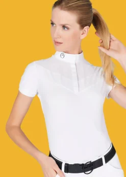 VESTRUM-AMERICA Vestrum Ladies’ Simeri Short Sleeve Show Shirt- Show Shirts