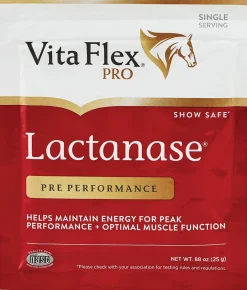 CENTRAL LIFE SCIENCE Vita Flex® Pro Lactanase Pre-Performance Powder Individual Packet (1 25-Gram Serving)- Horse Supplements
