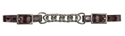 WALSH PRODUCTS Walsh™ Curb Chain with Leather Ends- Bit Accessories