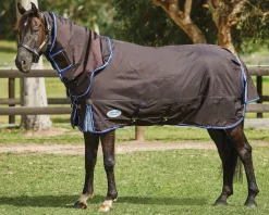 WEATHERBEETA ® ComFiTec™ Ultra Cozi II Detach-A-Neck Medium-Weight Turnout Blanket- Turnout Blankets