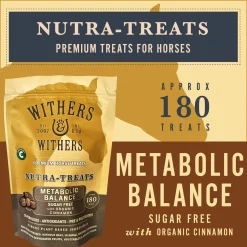 WITHERS & WITHERS Sugar-Free Cinnamon Nutra-Treats for Horses- Horse Treats|Horse Treats