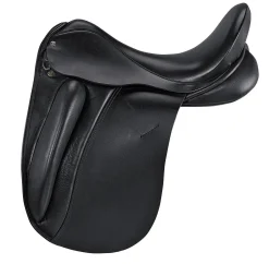 CUSTOM SADDLERY Wolfgang Signature Solo Dressage Saddle in Smooth Leather by- English Saddles