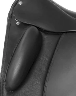 CUSTOM SADDLERY Wolfgang Signature Solo Dressage Saddle in Smooth Leather by- English Saddles