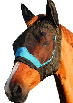 TOKLAT ORIGINALS Woof Wear UV Fly Mask with Ears- Fly Control|Fly Masks